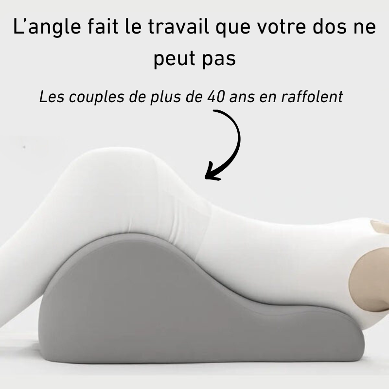AngleX Pro – Oreiller Intime Ergonomique | Amorya Paris™