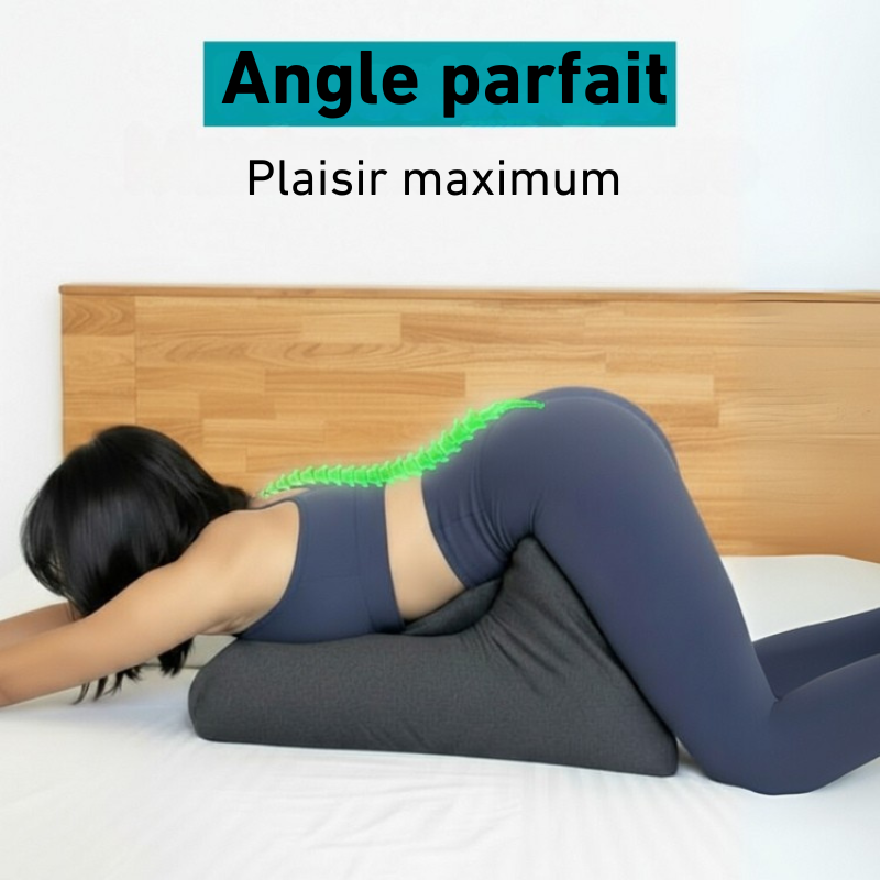 AngleX Pro – Oreiller Intime Ergonomique | Amorya Paris™